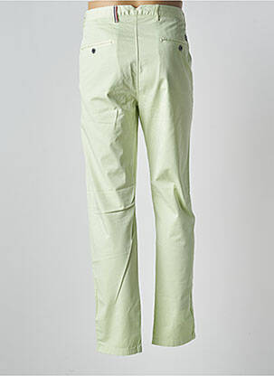 Pantalon chino țesătură poplin mărime normală verde deschis HERO SEVEN bărbat