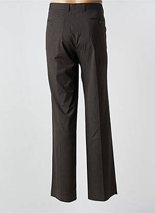 Pantalon chino țesătură poplin mărime normală maro MEXX bărbat