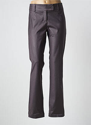 Pantalon slim talie joasă talie joasă gri LOLA femeie