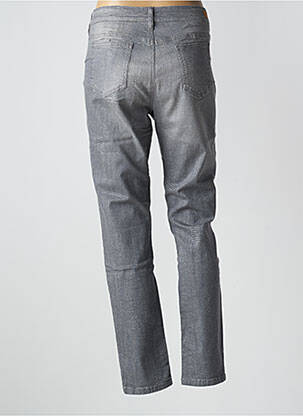 Pantalon slim elasticitate mărime normală gri MAYJUNE femeie