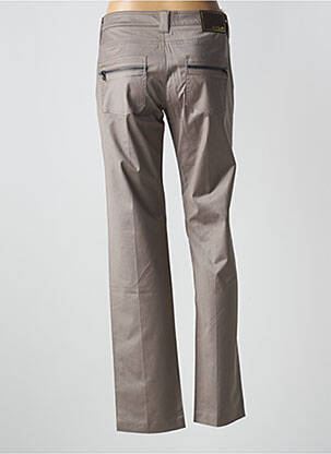 Pantalon slim talie joasă talie joasă maro LOLA femeie