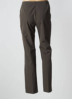 Pantalon slim talie înaltă talie înaltă maro LOLA femeie