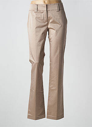 Pantalon slim elasticitate mărime normală bej LOLA ESPELETA femeie