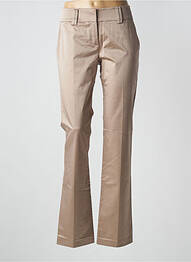 Pantalon slim elasticitate mărime normală bej LOLA ESPELETA femme