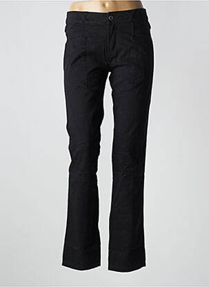 Pantalon slim talie joasă talie joasă negru R 867 femeie