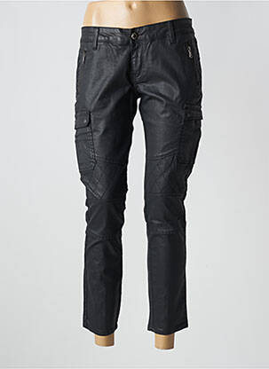Pantalon 7/8 elasticitate negru TEDDY SMITH femeie