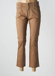 Pantalon 7/8 elasticitate mărime normală maro ONE STEP femeie