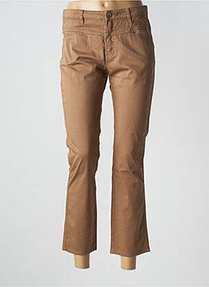 Pantalon 7/8 maro ONE STEP femeie
