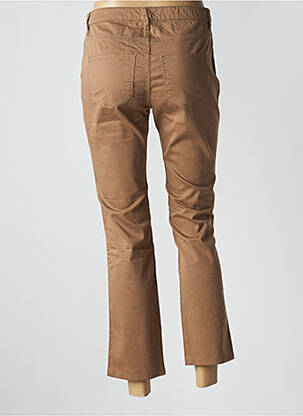 Pantalon 7/8 elasticitate mărime normală maro ONE STEP femeie