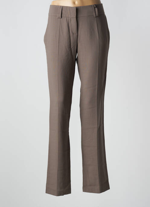 Pantalon drept maro LOLA femeie
