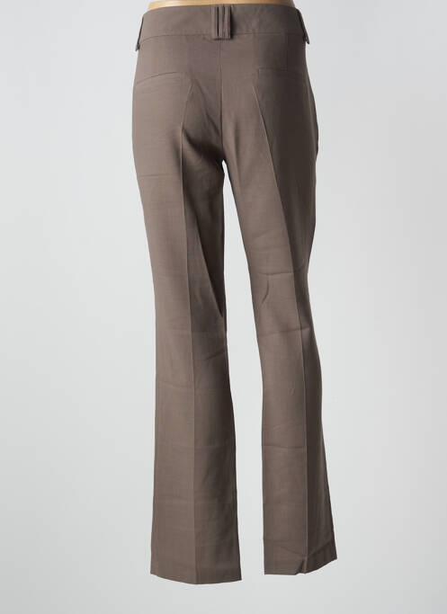 Pantalon drept maro LOLA femeie
