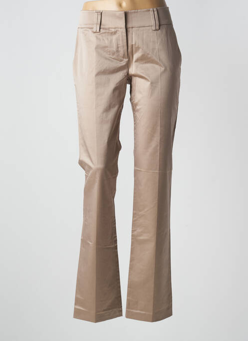 Pantalon slim bej LOLA ESPELETA femeie