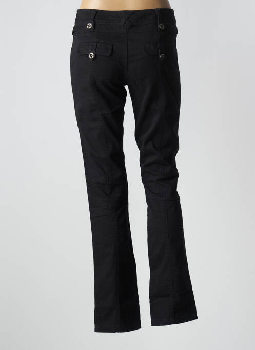 Pantalon slim negru R867 femeie