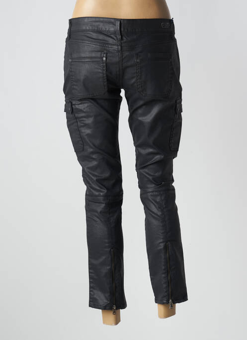 Pantalon 7/8 elasticitate negru TEDDY SMITH femme