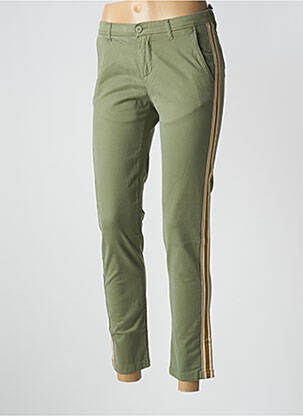 Pantalon 7/8 elasticitate mărime normală verde HOD femeie