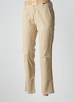 Pantalon 7/8 elasticitate mărime normală bej HOD femeie