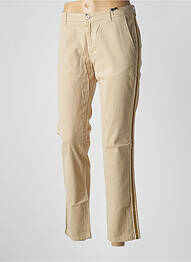 Pantalon 7/8 elasticitate mărime normală bej HOD femme