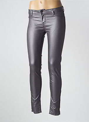 Pantalon slim gri TEDDY SMITH femeie