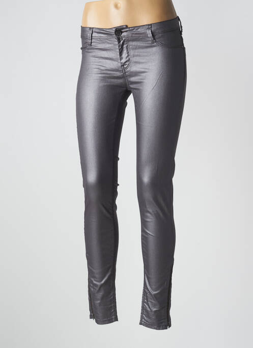 Pantalon slim gri TEDDY SMITH femeie