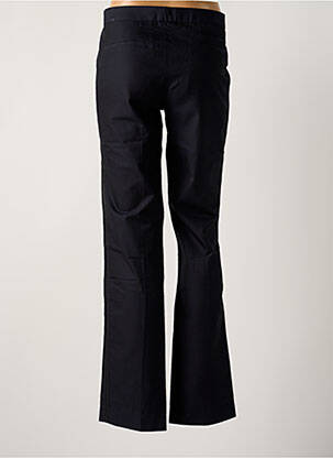 Pantalon drept țesătură poplin mărime normală albastru MY PANTS femeie