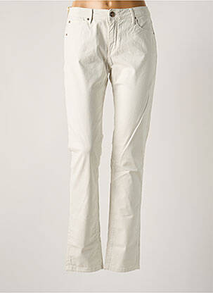 Blugi cu croială slim bej ISLOW femeie