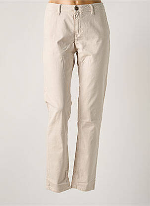 Blugi cu croială slim bej ISLOW femeie