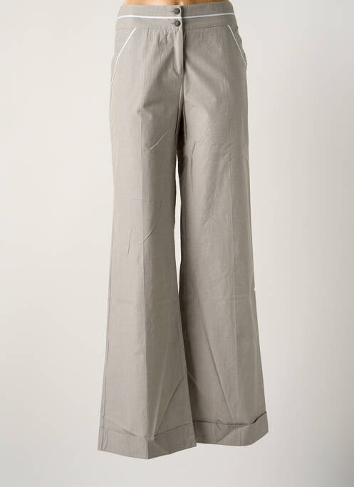 Pantalon drept gri HELENA SOREL femeie