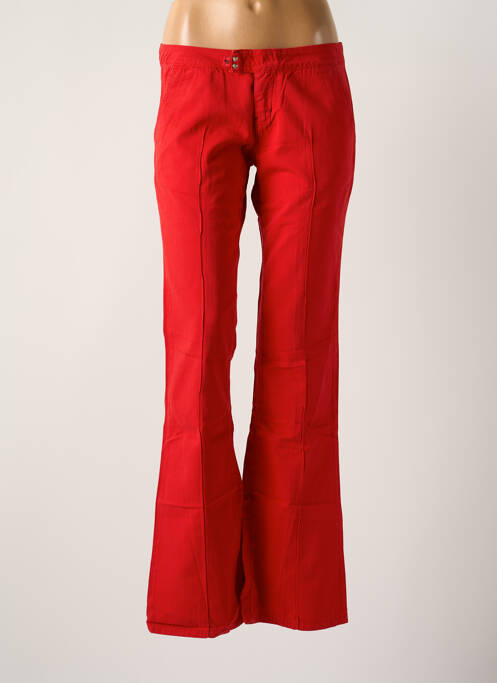 Blugi cu croială dreaptă roșu CIMARRON femeie