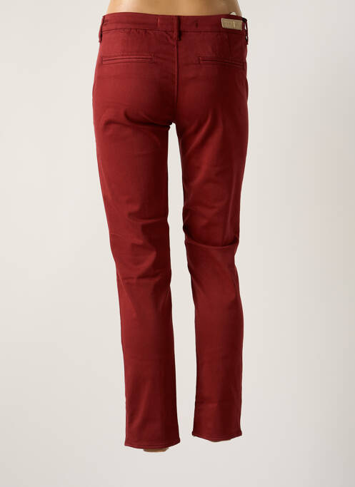 Blugi cu croială slim roșu FIVE femeie