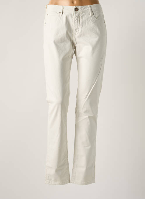 Blugi cu croială slim bej ISLOW femeie