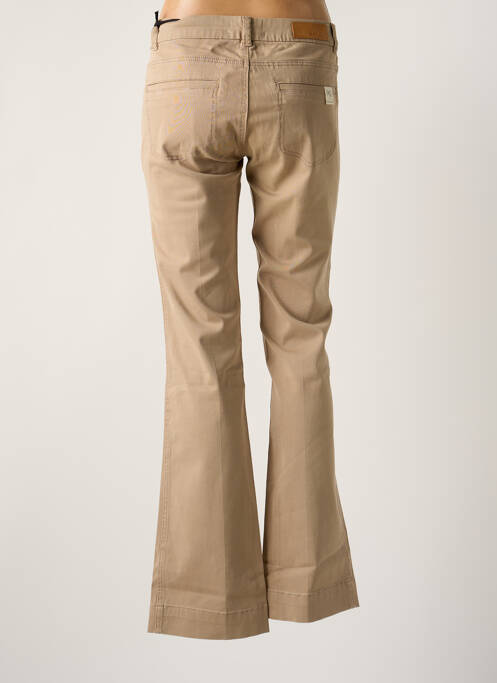 Blugi cu croială evazată elasticitate mărime normală bej MKT STUDIO femme