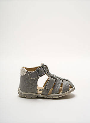 Sandale/Pantofi decupați gri GBB băiat