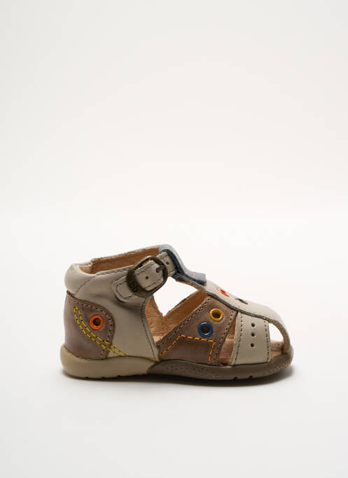 Sandale/Pantofi decupați maro BABYBOTTE băiat