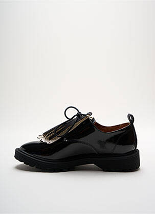 Derby-uri material neted toc de 4 la 6 cm negru ARMISTICE femeie