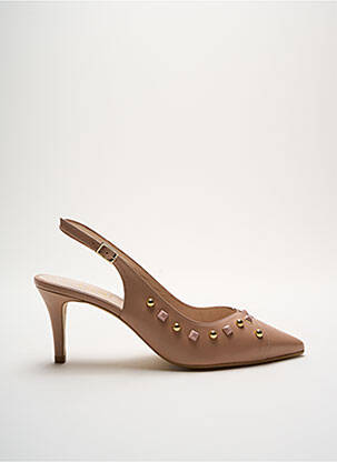 Pantofi cu toc roz LODI femeie