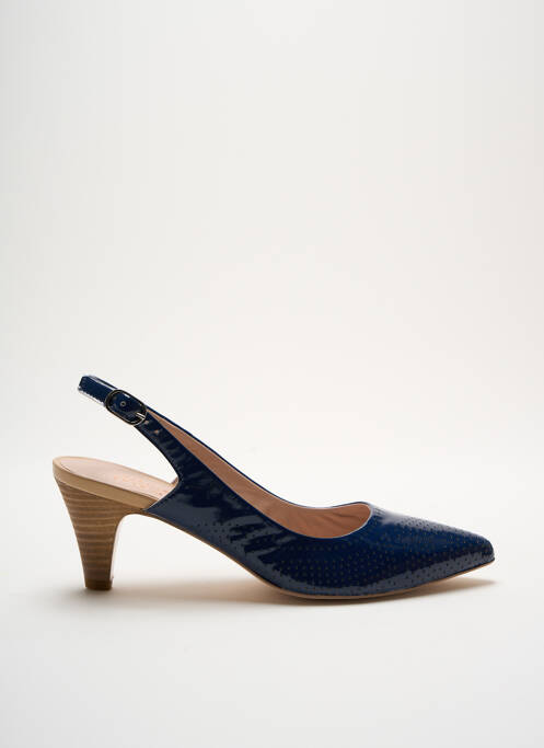 Pantofi cu toc albastru ROSEMETAL femeie