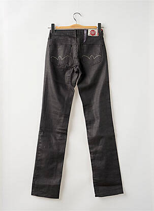Pantalon drept elasticitate mărime normală negru LE TEMPS DES CERISES femeie