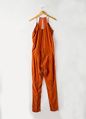 Salopetă-pantalon croială fluidă bretele subțiri portocalie KARMA KOMA femeie