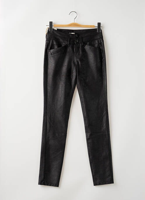 Pantalon slim negru FIVE femeie
