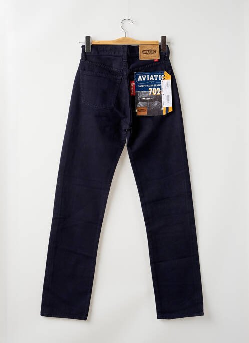 Blugi croială Mom albastru AVIATIC femeie