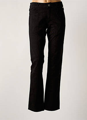 Pantalon drept negru R867 femeie