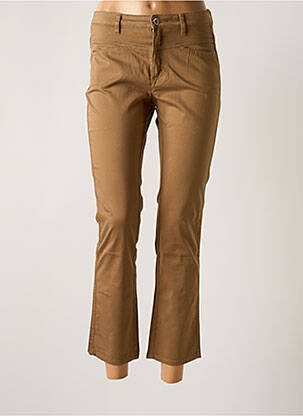Pantalon 7/8 maro ONE STEP femeie