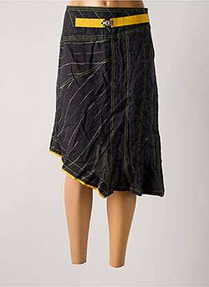 Fustă midi negru OHDD femeie