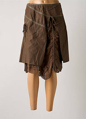 Fustă midi maro SALT & PEPPER femeie