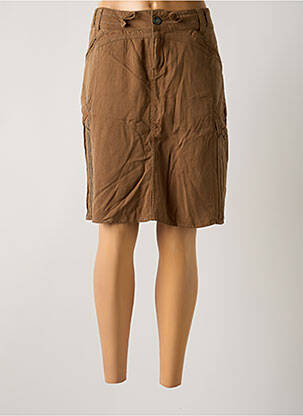 Fustă midi maro SALT & PEPPER femeie