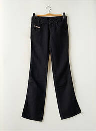 Blugi bootcut buzunare talie joasă negru DIESEL femeie