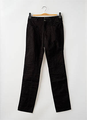 Pantalon slim talie joasă talie joasă negru R 867 femeie
