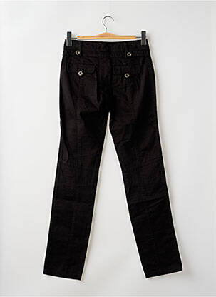 Pantalon slim talie joasă talie joasă negru R 867 femeie
