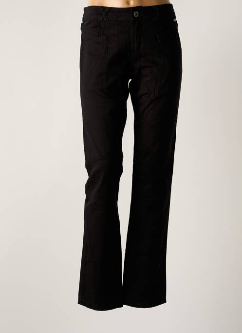 Pantalon drept negru R867 femeie