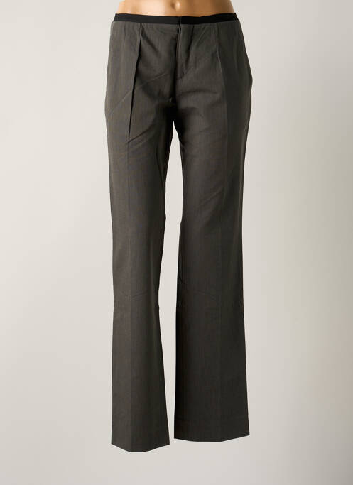 Pantalon drept gri MY PANTS femeie